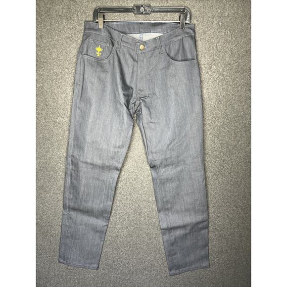 Blue Delta Traveler Pants Ryder Cup Edition USA Custom 33/32 For Brooks Koepka ! - Picture 2 of 16